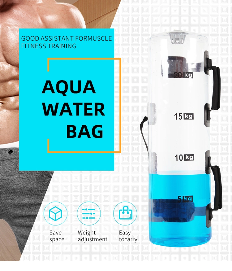 Aqua and Power Bag with Water Core and Balance Trainer Portable Fitness Water Bag