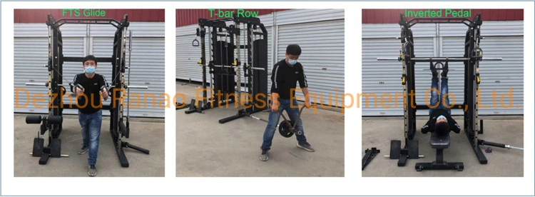 Commercial Fitness Equipment Home Gym Use Multi Functional Combo Power Training Sports Strength Equipment with Smith Machine