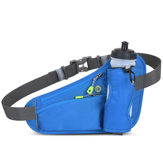 Custom Logo Running Waist Bags Water Bottle Holder Outdoor Camping Hiking Fitness Men Women Bicycle Cycling Belt Sports Fanny Packs Travel Bag