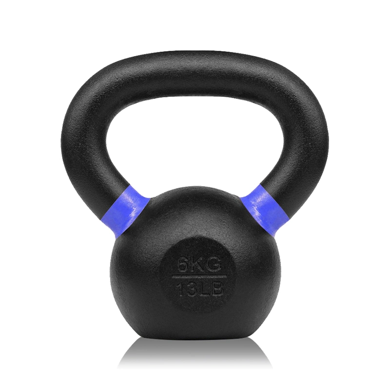 Gym Fitness Equipment Competition Weight Training Cast Iron Powder Coated Kettlebell