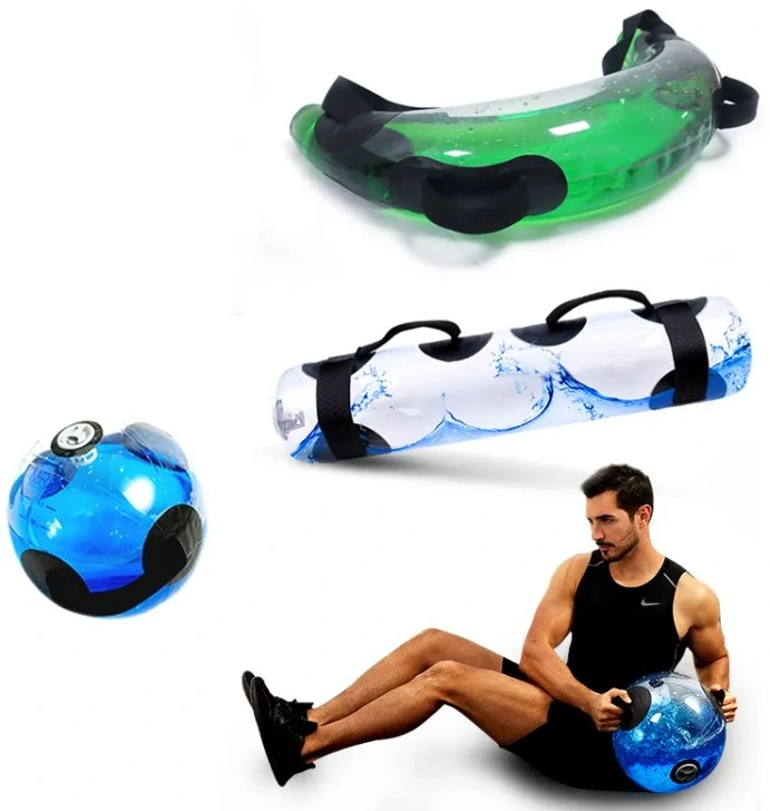 Professional Power Strength Training Fitness Aqua Weight PVC Water Bulgarian Bag