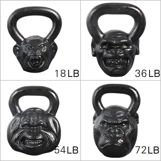 Heißer Verkauf Gewichtheben Kettlebell Heimfitnessgeräte Affenkopf Kettlebell