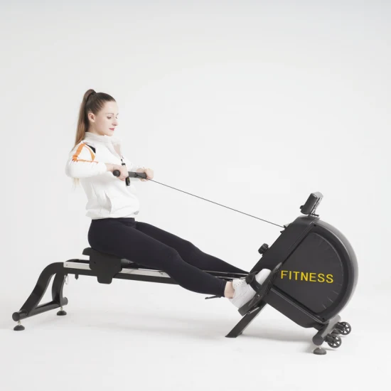 Neues Design Gym Indoor Professionelles Fitness-Rudergerät, faltbares Rudergerät mit magnetischem Widerstand