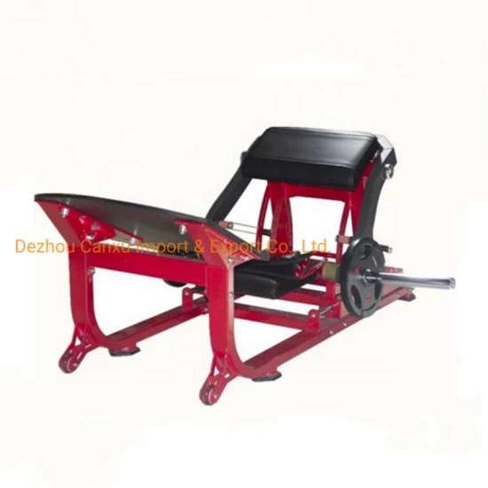 Dh-02 Plate Loaded Strength Equipment Glute Drive Barbell Hip Thrust Gym Fitness Glute Bridge Machine