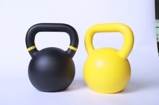 Newfield Fitnessgeräte Großhandel 4-56 kg erstklassige, individuelle Logo-Stahlgewichts-Wettkampf-Kettlebell